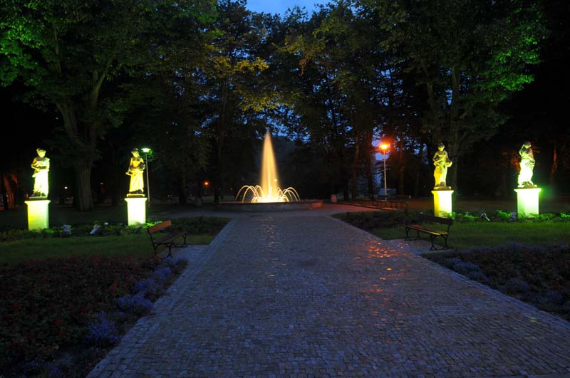 Fontanna w Parku Miejskim im. Solidarności&rdquo;