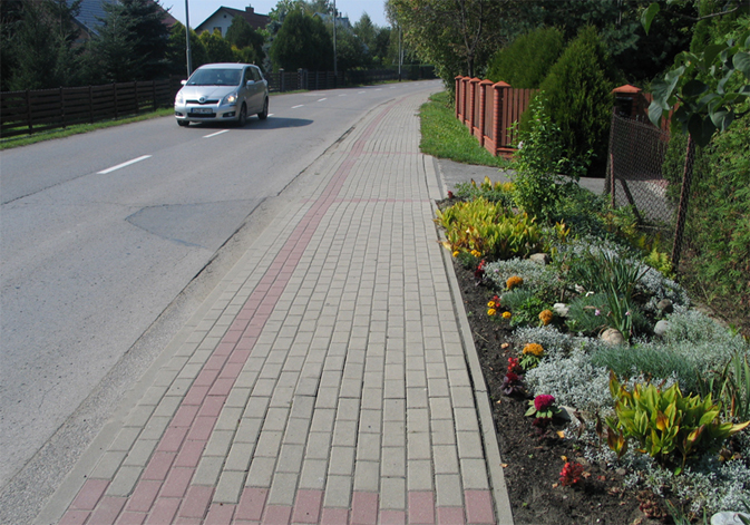 Budowa chodnika przy ul. Załęskiej, Potockiego i Księżycowej 